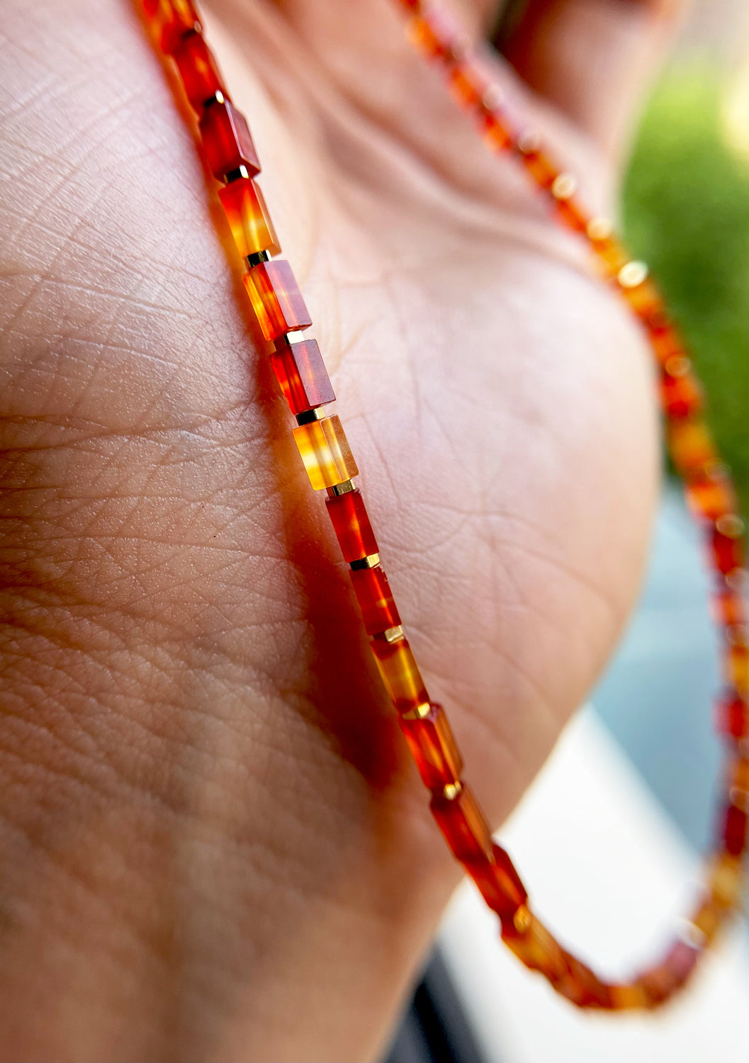 Tibetan Old Antiqe Mini Small Size Red Agate Necklace Real Carnelian Bracelet Himalaya Mala Prayer Beads Natural Sardonyx