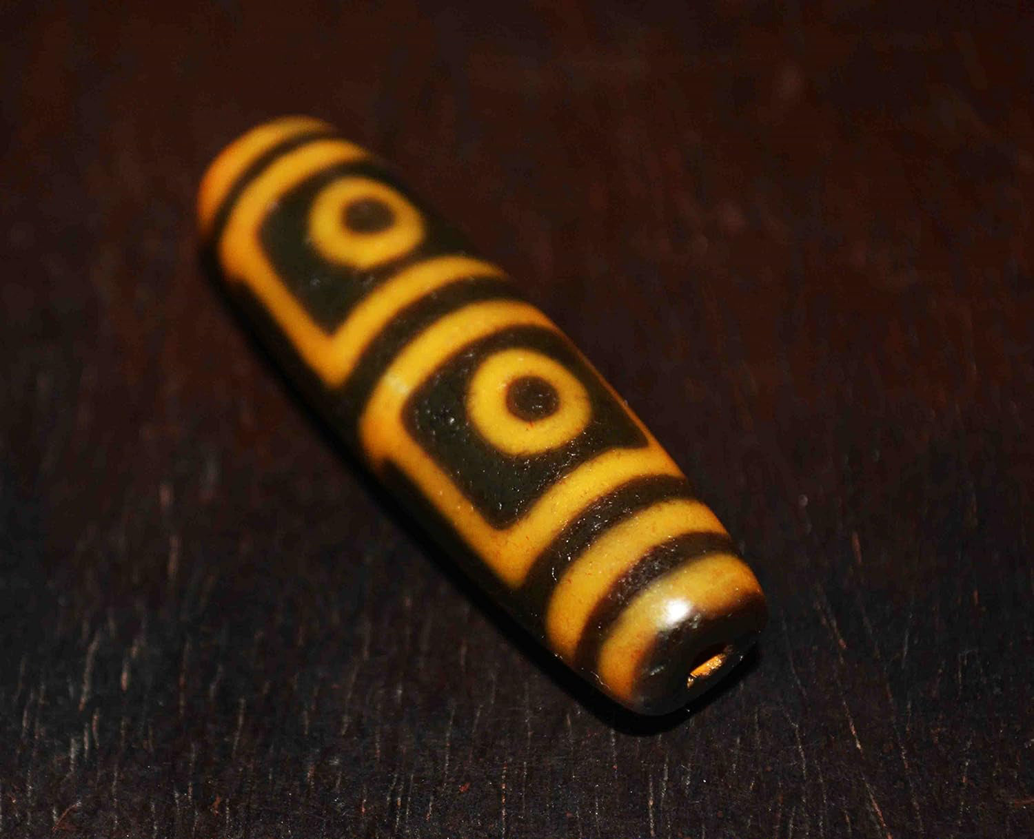 Real Ancient Himalayan Four Eye Dzi Bead Amulet Pendant Tibet Agate Pure 4 Eyed Gzi Old Antique Talisman Bracelet