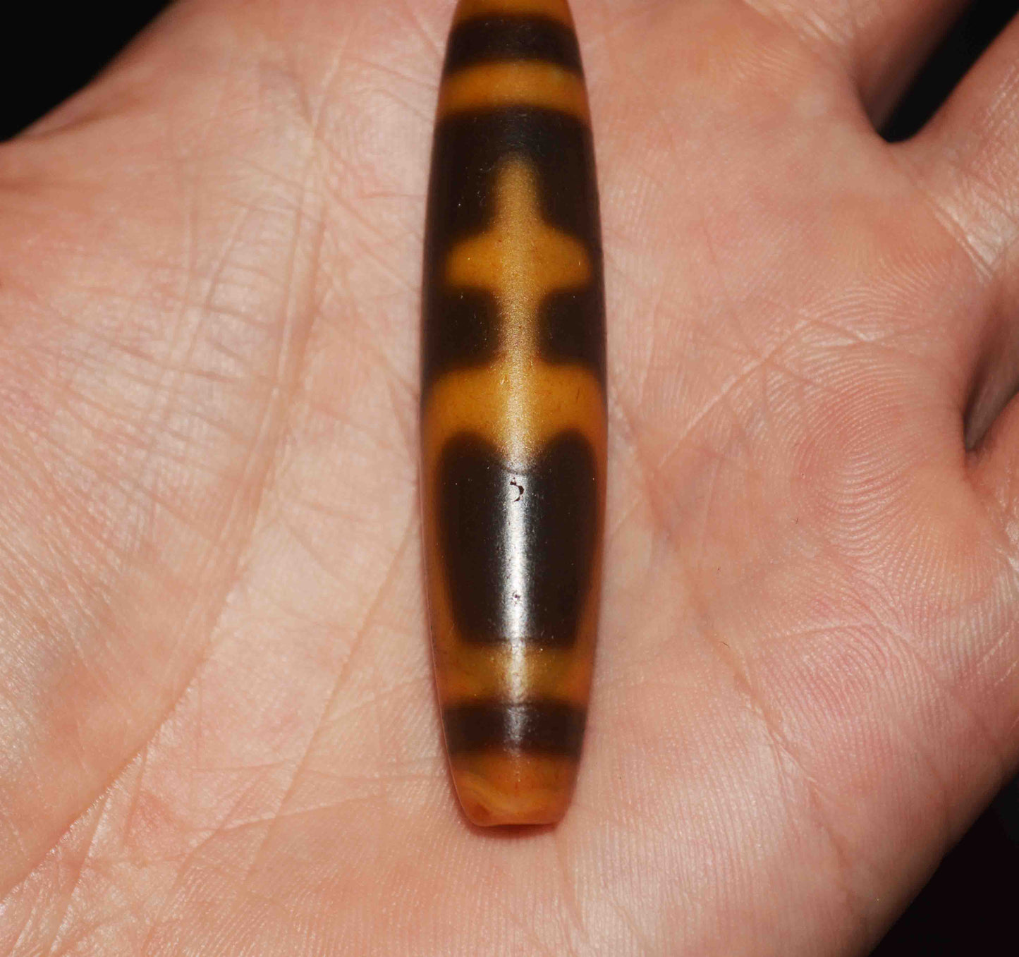 Real Ancient Tibetan Nectar Bottle Dzi Bead Pendant Amulet Himalaya Pure Gzi Genuine Old Antique Agate Talisman Bracelet