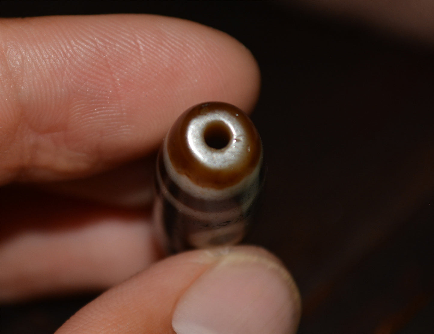 Real Ancient Tibetan Two Eyes Dzi Bead Amulet Himalayan Pendant Agate Pure 2 Eyed Gzi Old Genuine Talisman Bracelet