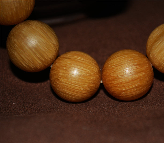 Real Chinese Old Antique Horn Bracelet Mala Prayer Beads Tibetan Genuine Himalayas Rosary