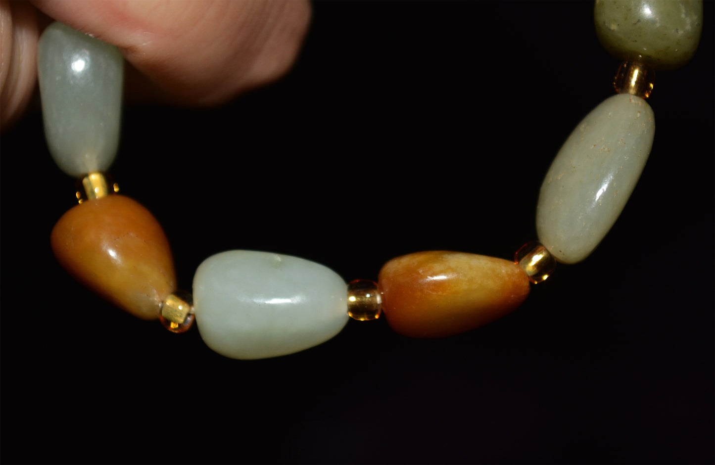 Real Chinese Old Antique White Hetian Jade Bracelet Nephrite Hotan Mala Prayer Beads Rosary Genuine River Pebble Mutton Fat  Authentic Natural