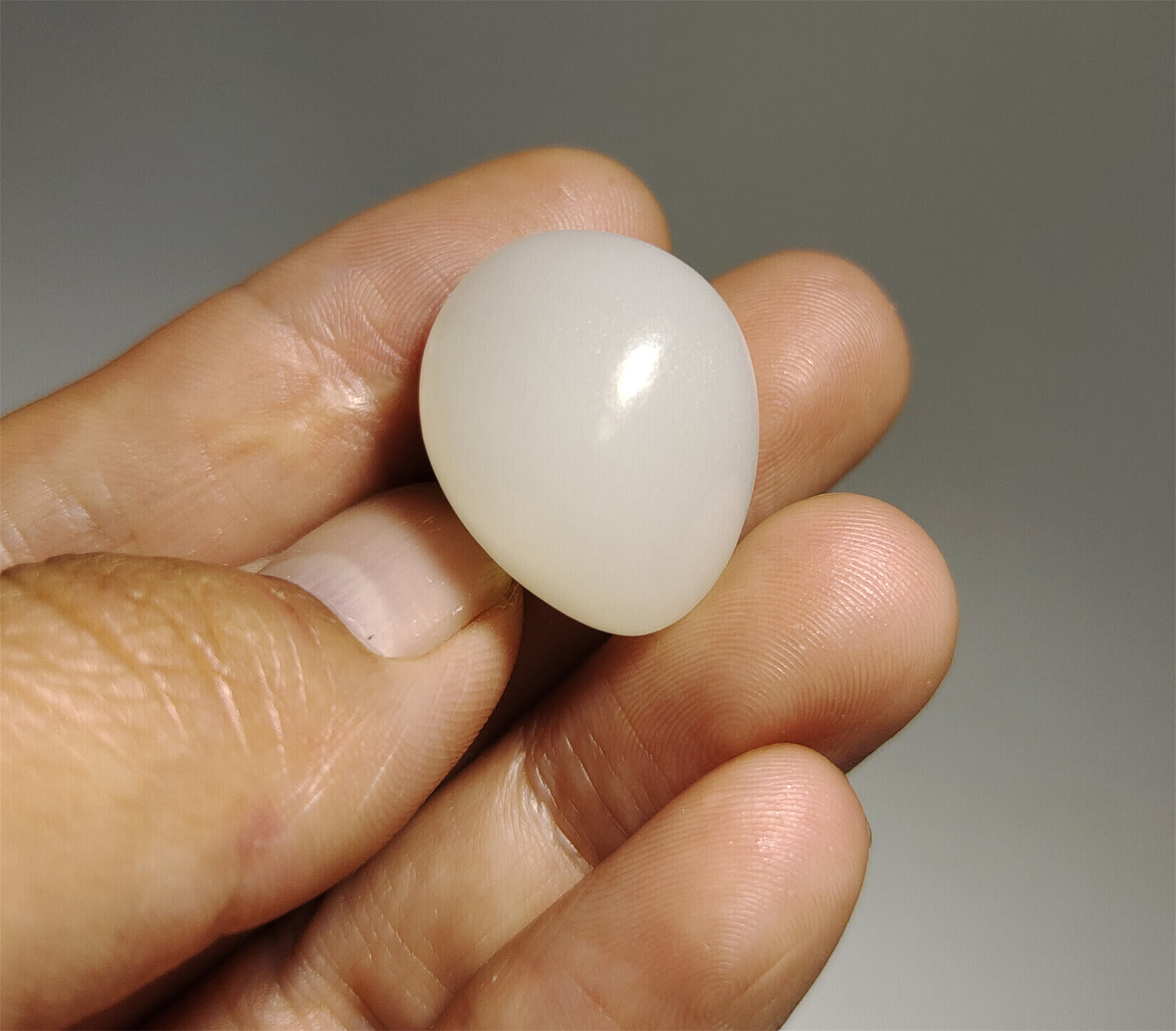 Real Chinese Old Antique White Hetian Jade Pendant Nephrite Hotan Beads Genuine River Pebble Mutton Fat  Authentic natural