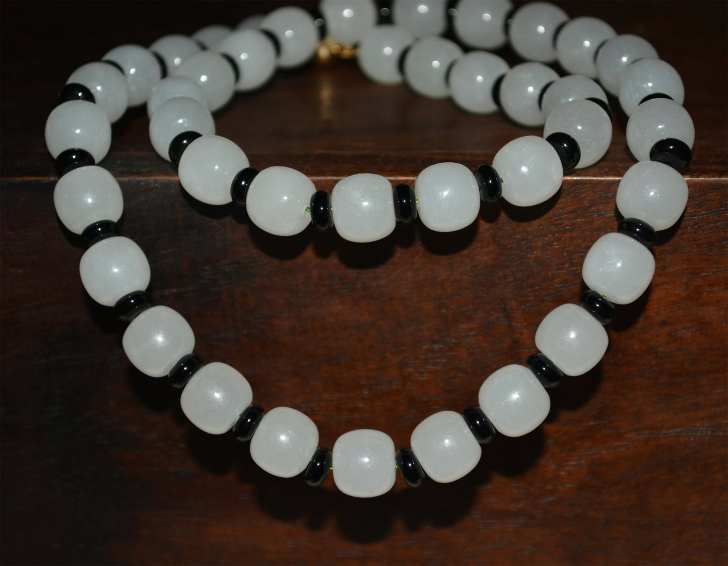 Real Chinese Old Antique White Hetian Jade Bracelet Nephrite Hotan Mala Prayer Beads Rosary Genuine River Pebble Mutton Fat  Authentic Natural 和田白玉项链手串佛珠