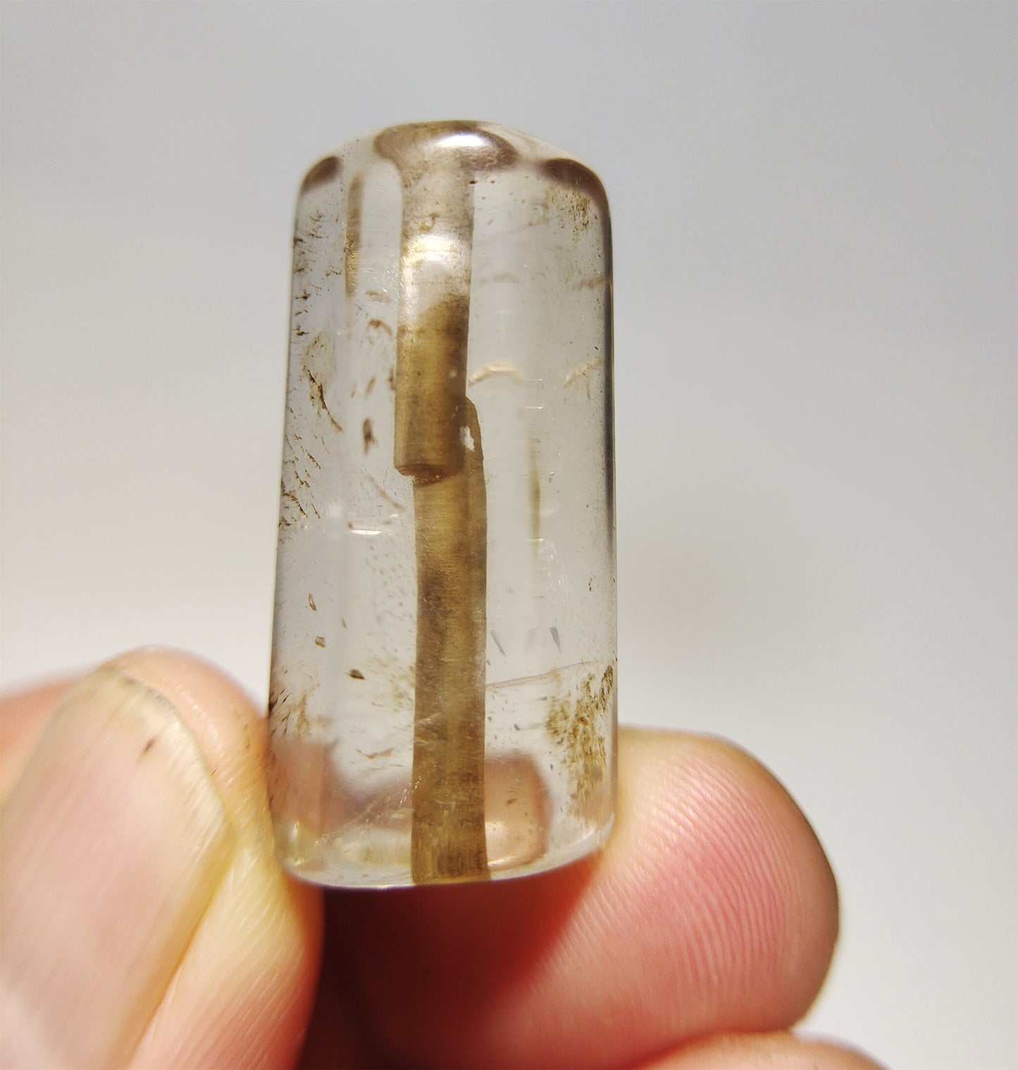 Real Himalaya Ancient White Crystal Bead Amulet Pendant Clear Quartz Genuine Old Antique Chinese Necklace Talisman Bracelet