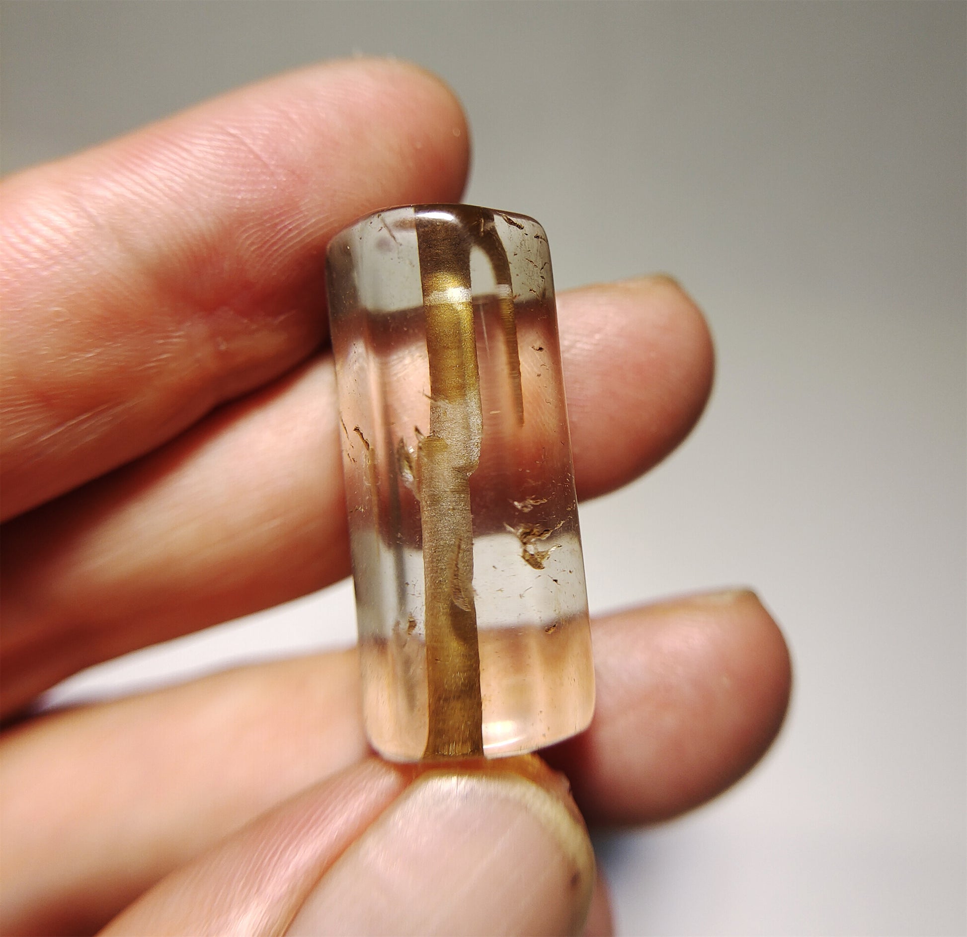 Real Himalaya Ancient White Crystal Bead Bracelet Pendant Quartz Clear Necklace Amulet Genuine Old Antique Chinese Talisman