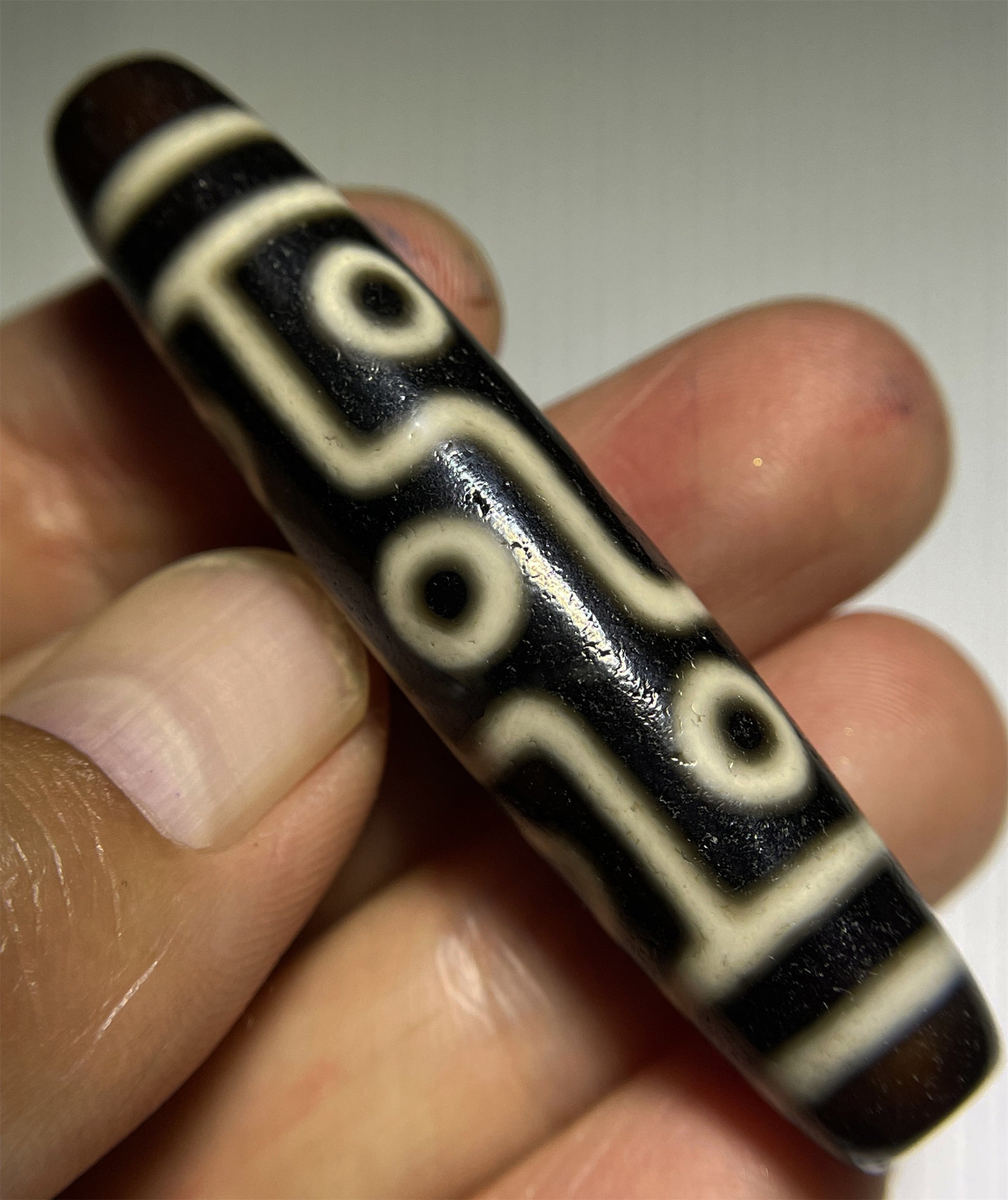 Real Himalaya Old Ancient Nine Eyes Dzi Bead Talisman Tibetan Pendant Agate Stone Pure 9 Eyed Gzi Amulet Bracelet