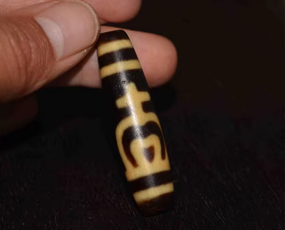 Real Himalayan Ancient Nectar Bottle Dzi Bead Amulet Pendant  Tibet Agate Pure Gzi Old Antique Talisman Bracelet