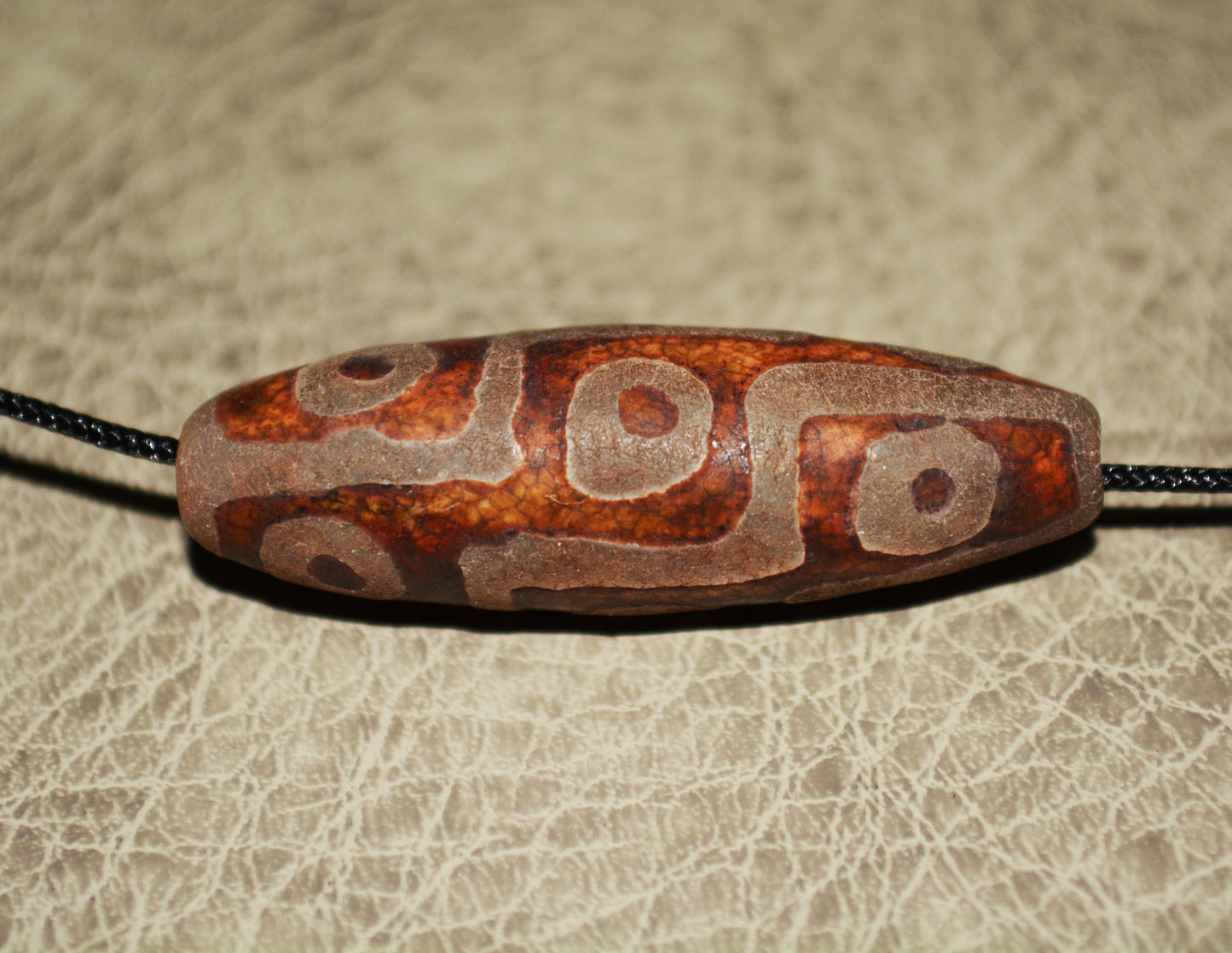 Real Himalayan Ancient Nine Eyes Dzi Bead Pendant Amulet Tibet Pure 9 Eyed Gzi Genuine Old Antique Agate Talisman Bracelet