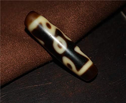 Real Himalayan Ancient Pure Nine Twelve Eyes Dzi Bead Amulet Pendant Tibet Agate 12 Eyed Pure Gzi Old Antique Talisman Genuine
