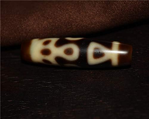 Real Himalayan Ancient Pure Nine Twelve Eyes Dzi Bead Amulet Pendant Tibet Agate 12 Eyed Pure Gzi Old Antique Talisman Genuine