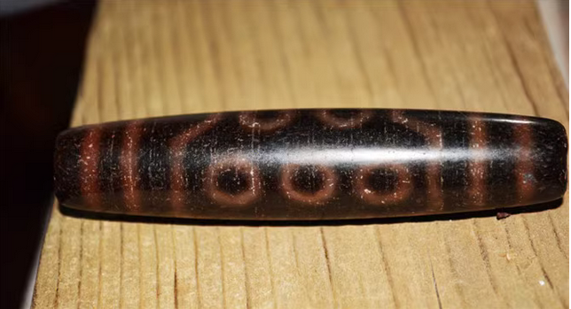 Real Himalayan Ancient Ten Eyes Dzi Bead Amulet Pendant Tibet Agate Genuine 10 Eyed Pure Gzi Old Antique Talisman