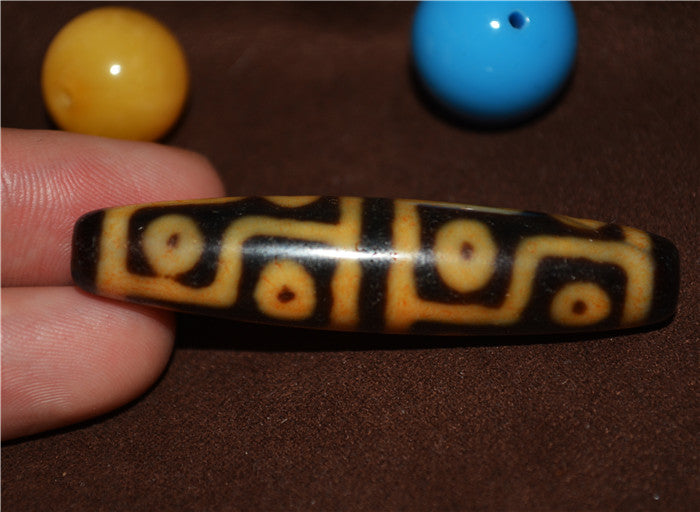 Real Himalayan Ancient Twelve Eyes Dzi Bead Amulet Pendant Tibet Agate Pure 12 Eyed Gzi Old Antique Talisman Bracelet