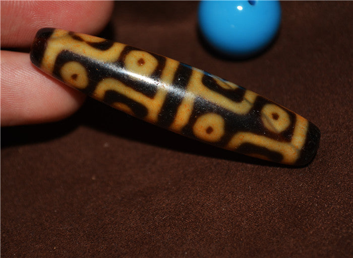 Real Himalayan Ancient Twelve Eyes Dzi Bead Amulet Pendant Tibet Agate Pure 12 Eyed Gzi Old Antique Talisman Bracelet