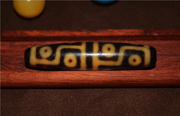 Real Himalayan Ancient Twelve Eyes Dzi Bead Amulet Pendant Tibet Agate Pure 12 Eyed Gzi Old Antique Talisman Bracelet