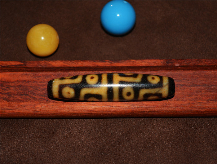 Real Himalayan Ancient Twelve Eyes Dzi Bead Amulet Pendant Tibet Agate Pure 12 Eyed Gzi Old Antique Talisman Bracelet