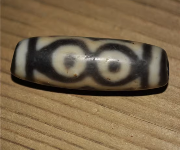 Real Himalayan Old Ancient Three Eyes Dzi Bead Bracelet Talisman Tibet Amulet Agate Stone Pure 3 Eyed Gzi Pendant