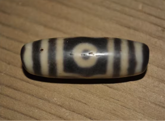 Real Himalayan Old Ancient Three Eyes Dzi Bead Bracelet Talisman Tibet Amulet Agate Stone Pure 3 Eyed Gzi Pendant