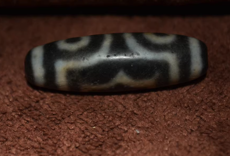 Real Himalayan Old Ancient Three Eyes Dzi Bead Pendant Talisman Tibet Amulet Agate Stone Pure 3 Eyed Gzi Bracelet