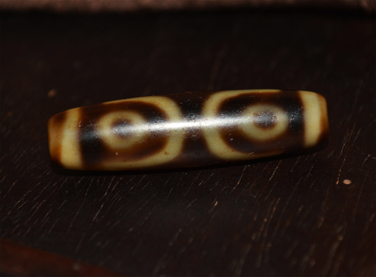 Real Himalayas Ancient Three Eyes Dzi Bead Amulet Tibet Pendant Agate Pure 3 Eyed Gzi Old Antique Genuine Talisman Bracelet