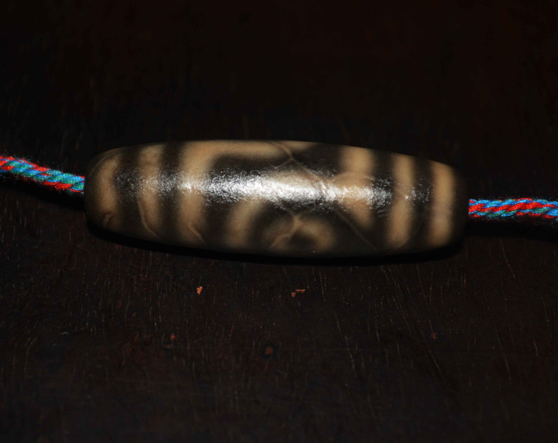 Real Himalayas Old Ancient Two Eyes Dzi Bead Bracelet Talisman Tibet Agate Stone Pure 2 Eyed Gzi Amulet Pendant