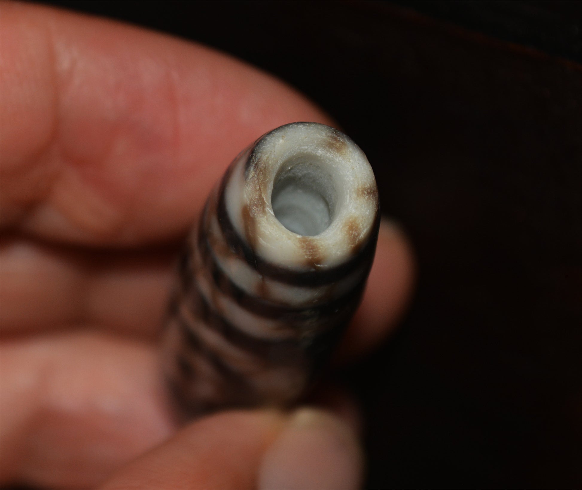 Real Himalayas Old Ancient Two Eyes Dzi Bead Bracelet Talisman Tibet Agate Stone Pure 2 Eyed Gzi Amulet Pendant