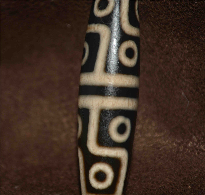 Real Himalayas Old Twelve Eyes Dzi Bead Amulet Pendant Tibet Agate Pure 12 Eyed Gzi Ancient Talisman Bracelet