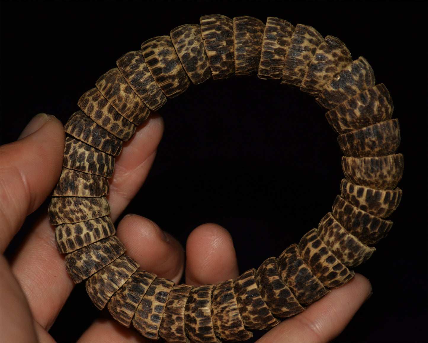 Real Natural Vietnam Wild Agarwood Kynam Bracelet Mala Prayer Beads Qinan Kinam Aloeswood Beads Rosary Gaharu Super Kyara Oodh Agar