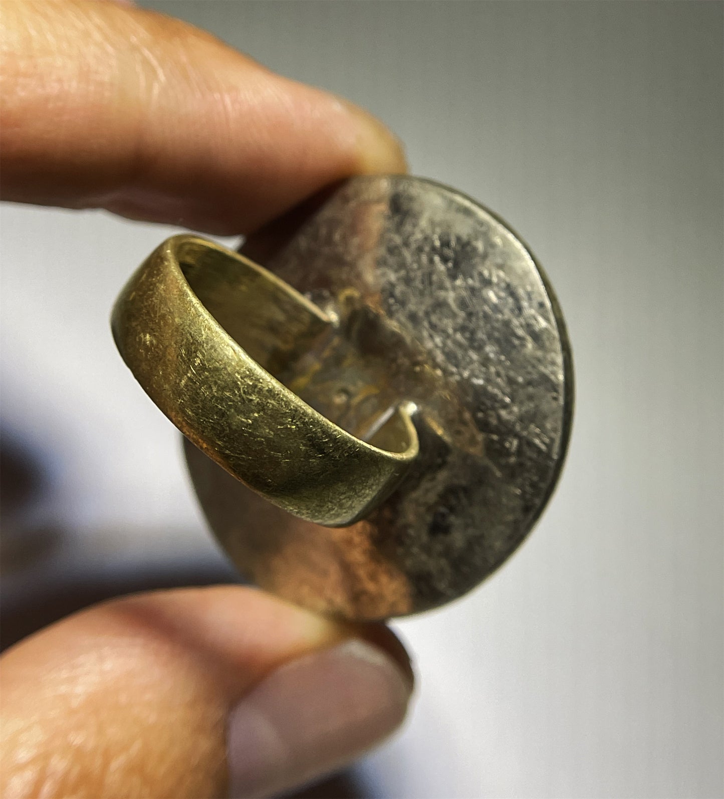 Real Old Ancient Agate Stone Sassanian Ring Seal Stamp Intaglio Bead Carnelian Pendant Engraved Horse