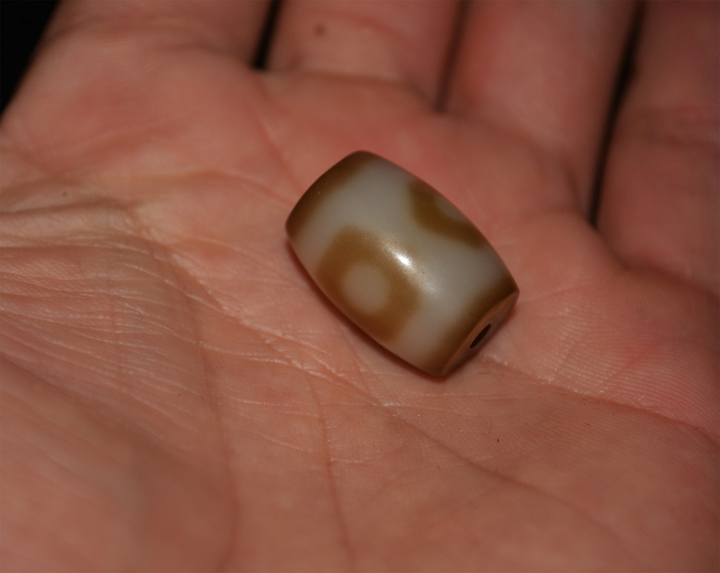 Real Old Ancient Tibetan Three Eyes Dzi Bead Pendant Talisman Himalayan Amulet Agate Stone Pure 3 Eyed Gzi Bracelet