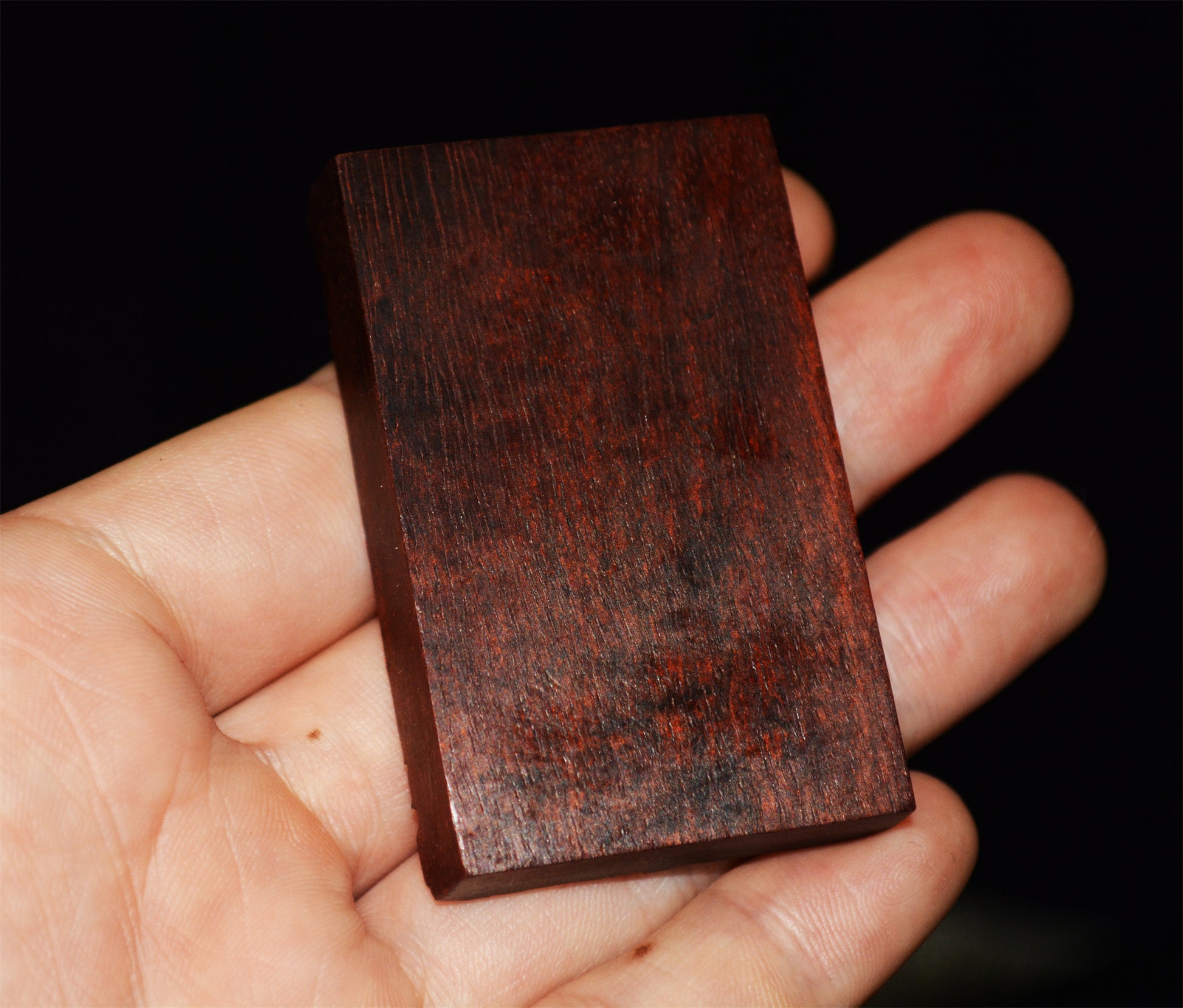 Real Red Sandalwood Guanyin Buddha Pendant Zitan Wood Amulet Chinese Kwan YinTalisman Quan Yin