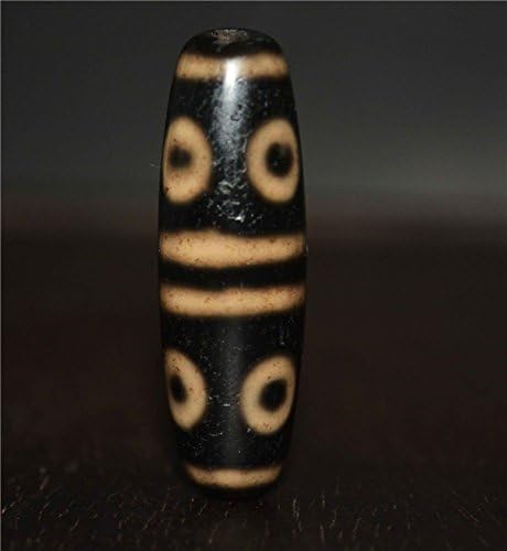 Real Tibet Ancient Eight Eyes Dzi Bead Amulet Pendant Himalayan Agate Genuine 8 Eyed Gzi Old Antique Talisman Bracelet