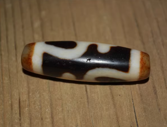 Real Tibet Ancient Nectar Bottle Dzi Bead Pendant Amulet Himalaya Agate Baoping Pure Gzi Old Antique Talisman