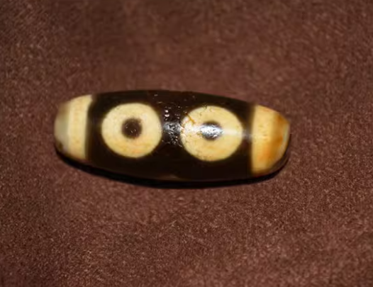 Real Tibet Ancient Three Eyes Dzi Bead Amulet Pendant Himalayan Agate 3 Eyed Pure Gzi Old Antique Talisman Bracelet