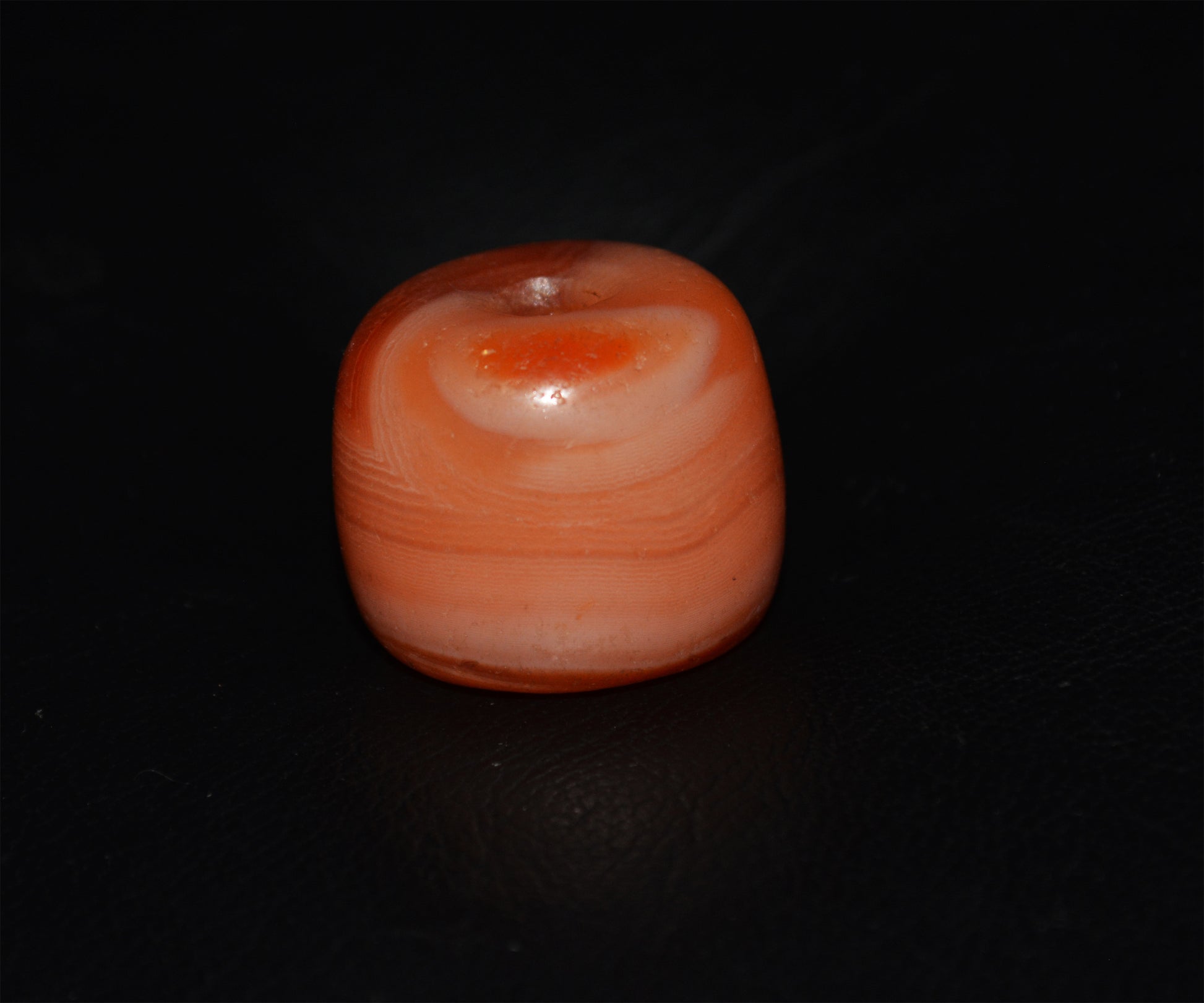 Real Tibet Old Antique Red Pema Raka Agate Bead Himalayan Nanhong Carnelian Pendant Genuine Amulet