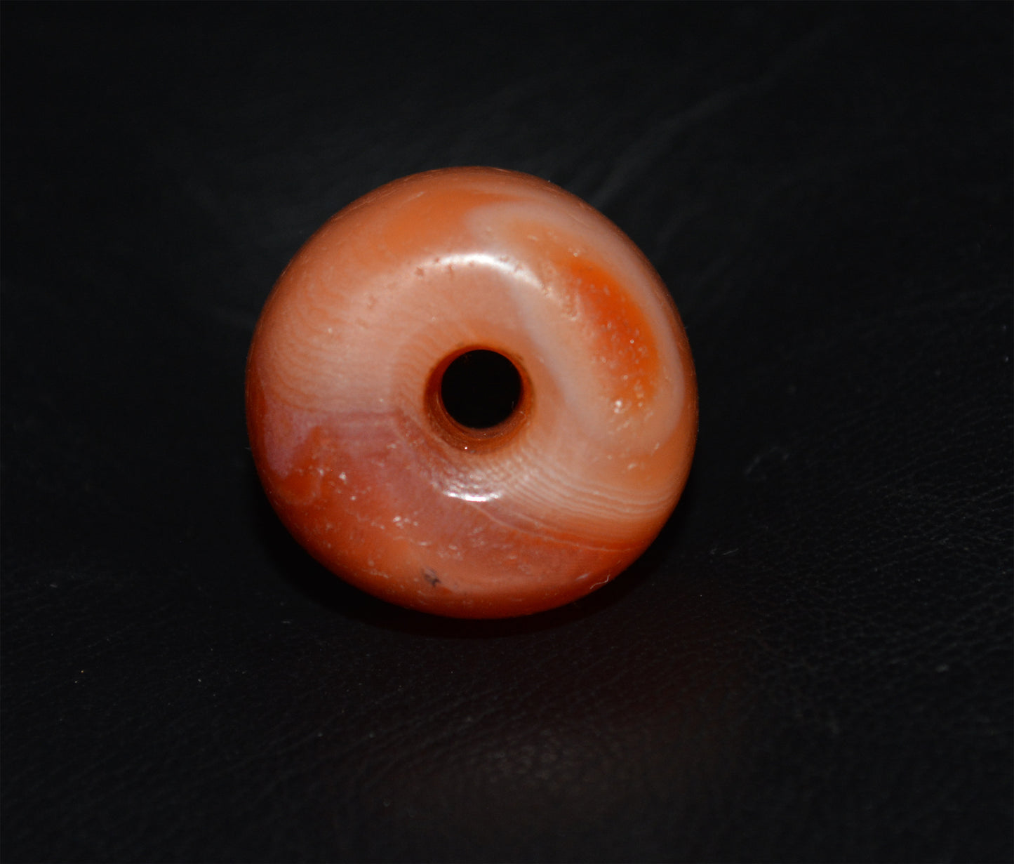 Real Tibet Old Antique Red Pema Raka Agate Bead Himalayan Nanhong Carnelian Pendant Genuine Amulet