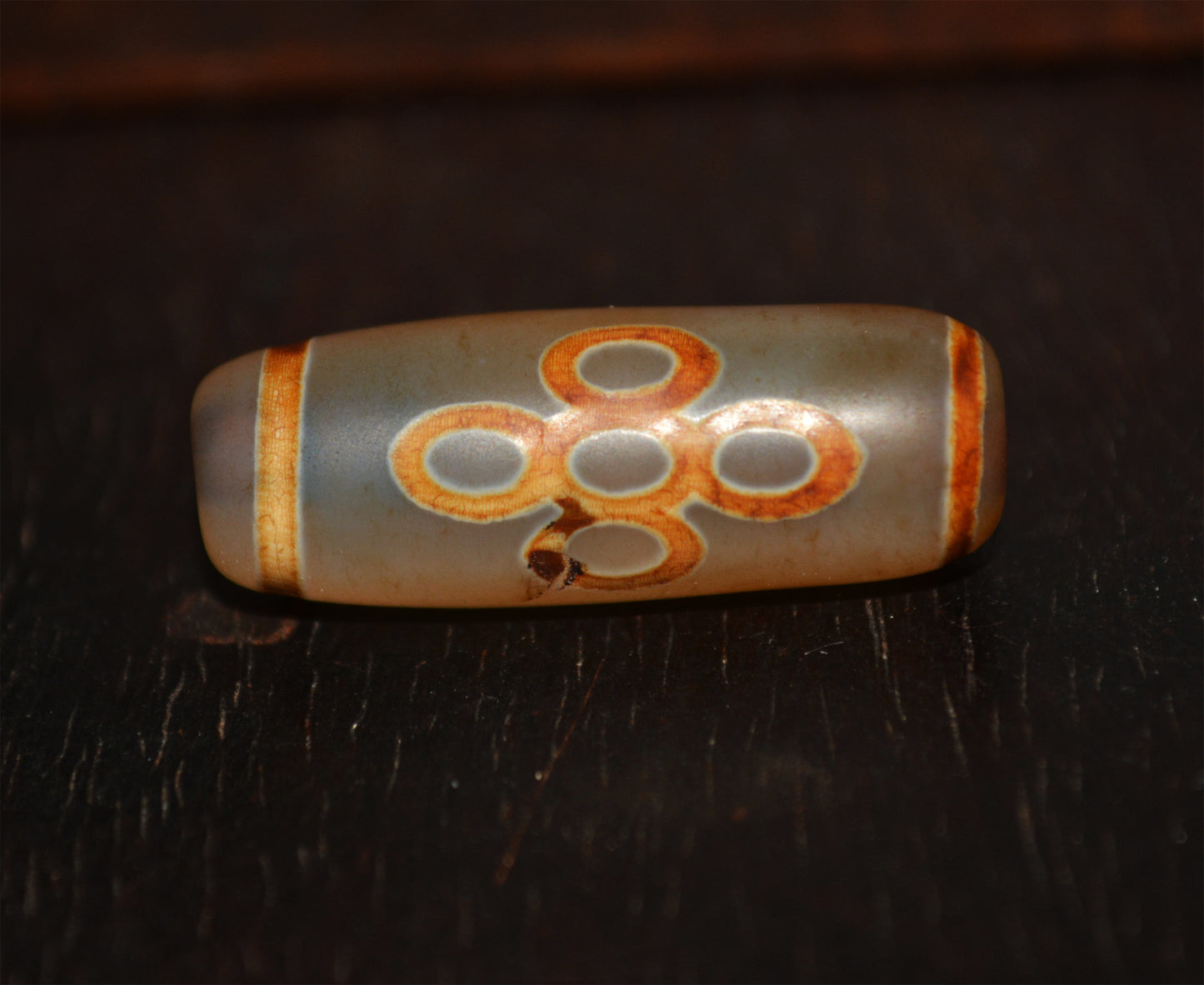 Real Tibetan Ancient Five Eyes Lightning Dzi Bead Amulet Himalaya Pure 5 Eyed Gzi Pendant Genuine Old Antique Agate Talisman Bracelet