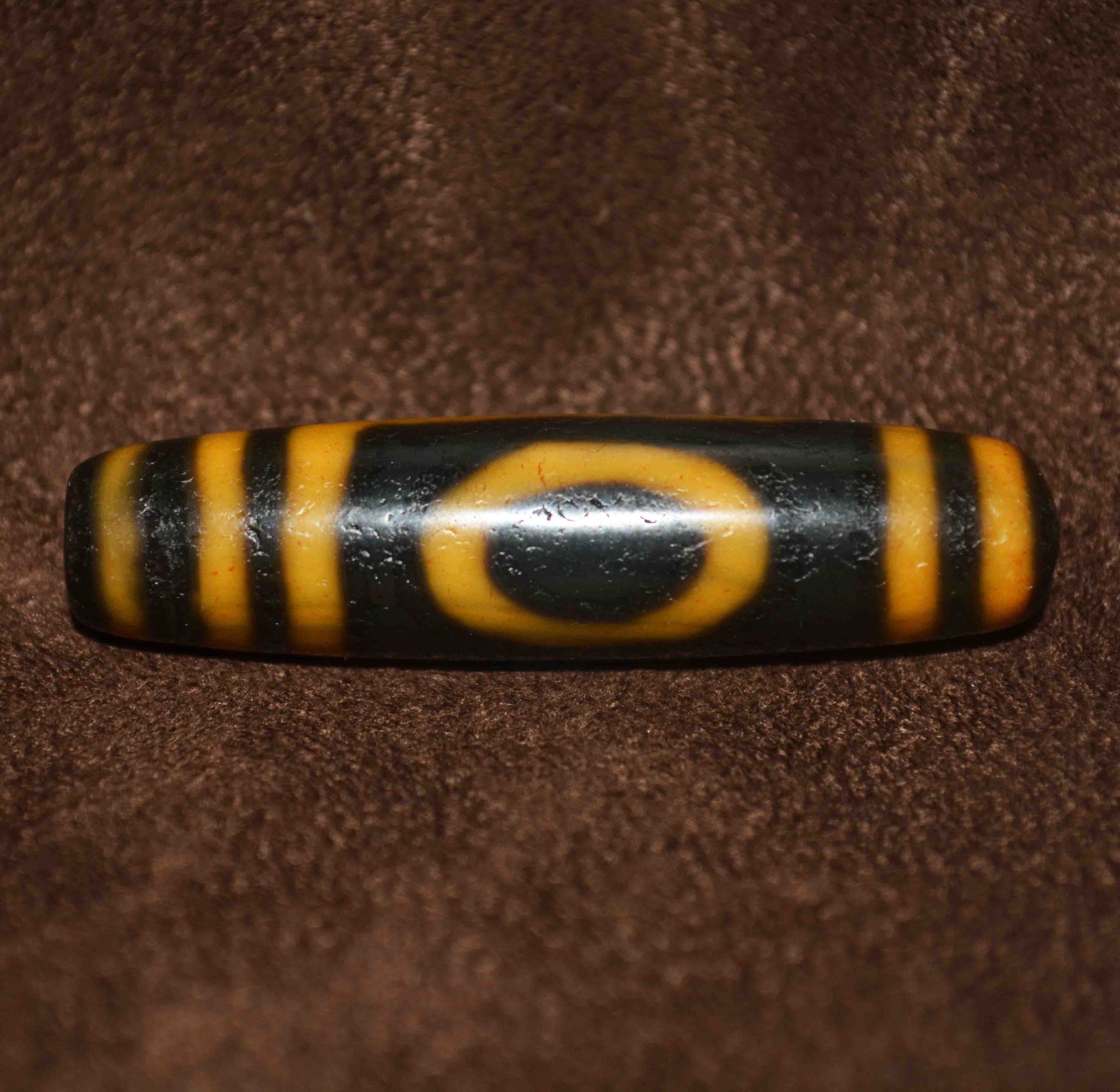 Real Tibetan Ancient One Eye Mountain Dzi Bead Amulet Himalayan Pure 1 Eye Gzi Pendant Genuine Old Antique Agate Talisman Bracelet