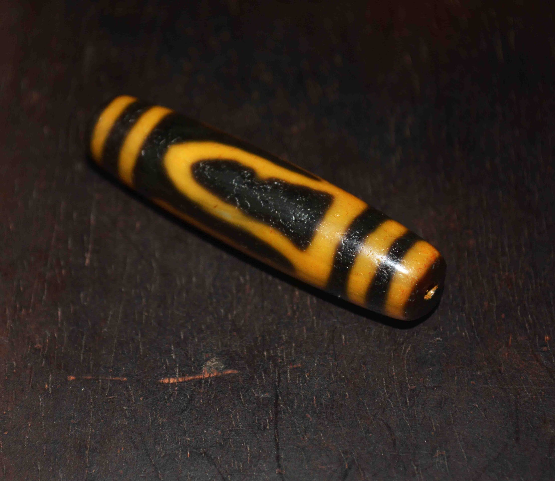 Real Tibetan Ancient One Eye Mountain Dzi Bead Amulet Himalayan Pure 1 Eye Gzi Pendant Genuine Old Antique Agate Talisman Bracelet