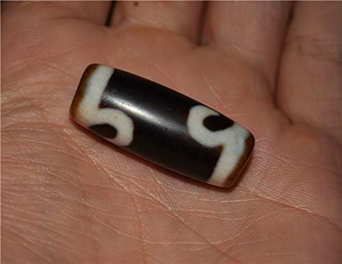 Real Tibetan Ancient Ruyi Dzi Bead Pendant Amulet Himalayan Old Antique Genuine Agate Nepal Pure Gzi Talisman Bracelet