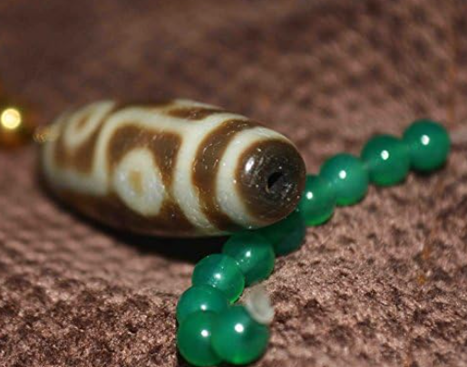 Real Tibetan Ancient Six Eyes Dzi Bead Amulet Himalayan Pure 6 Eyed Gzi Pendant Genuine Old Antique Agate Talisman Bracelet