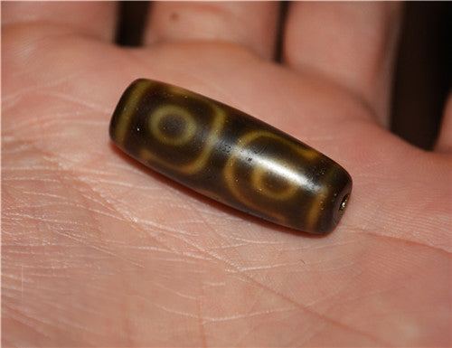 Real Tibetan Ancient Six Eyes Dzi Bead Amulet Pendant Genuine Old Antique Himalaya Agate Nepal 6 Pure Gzi Talisman Bracelet