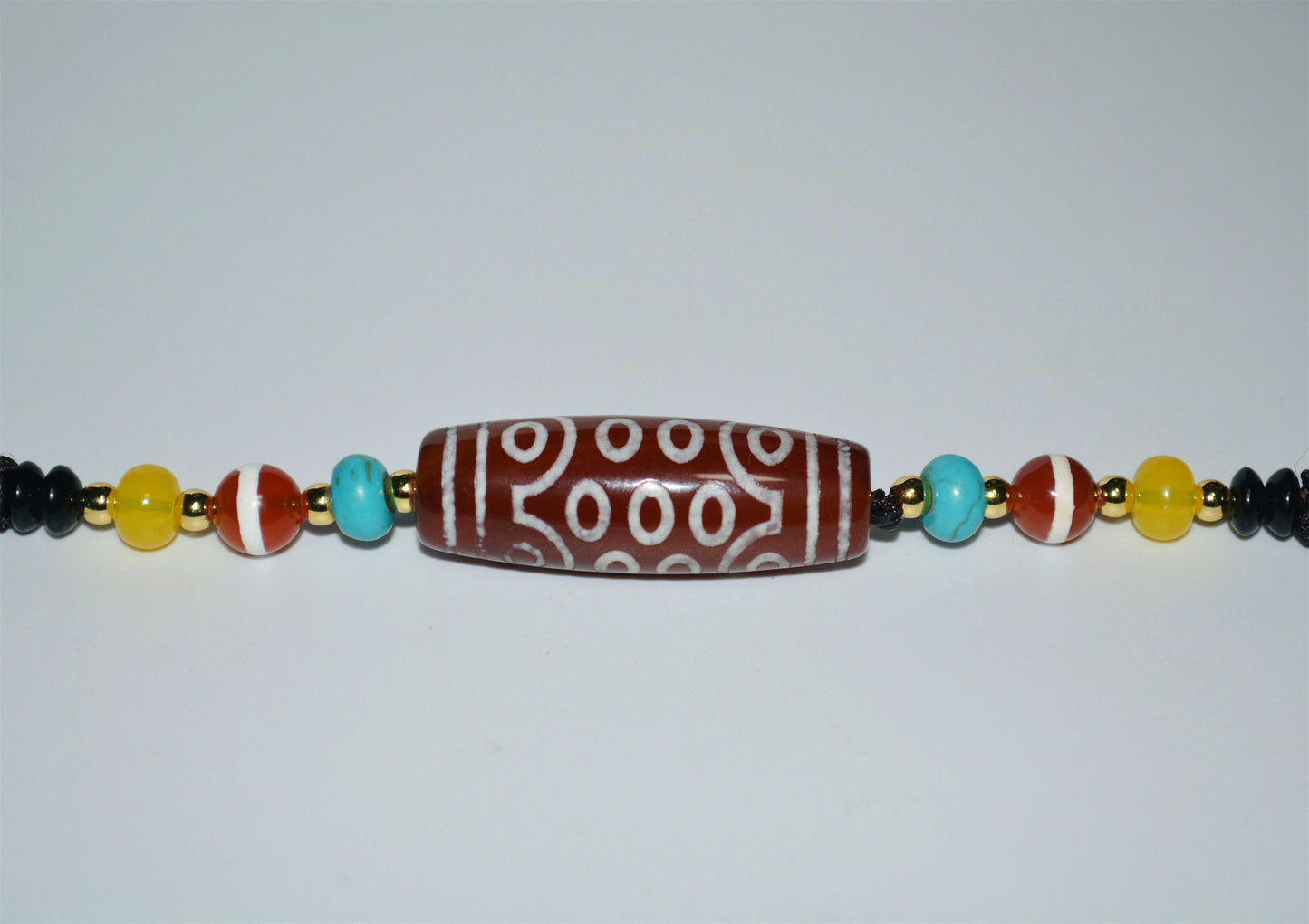 Real Himalaya Old Twenty One Eyed Dzi Bead Amulet Tibetan Pure 21 Eyes Gzi Pendant Genuine Antique Agate Talisman Bracelet