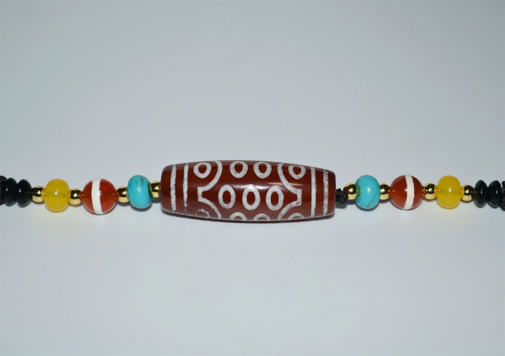 Real Himalaya Old Twenty One Eyed Dzi Bead Amulet Tibetan Pure 21 Eyes Gzi Pendant Genuine Antique Agate Talisman Bracelet