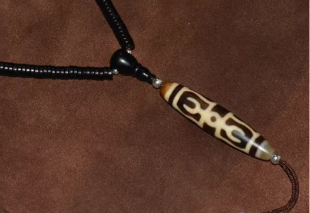 Real Tibetan Ancient Vajra Dorje Dzi Bead Pendant Amulet Himalayan Old Antique Genuine Agate Nepal Phurba Pure Gzi Talisman Bracelet