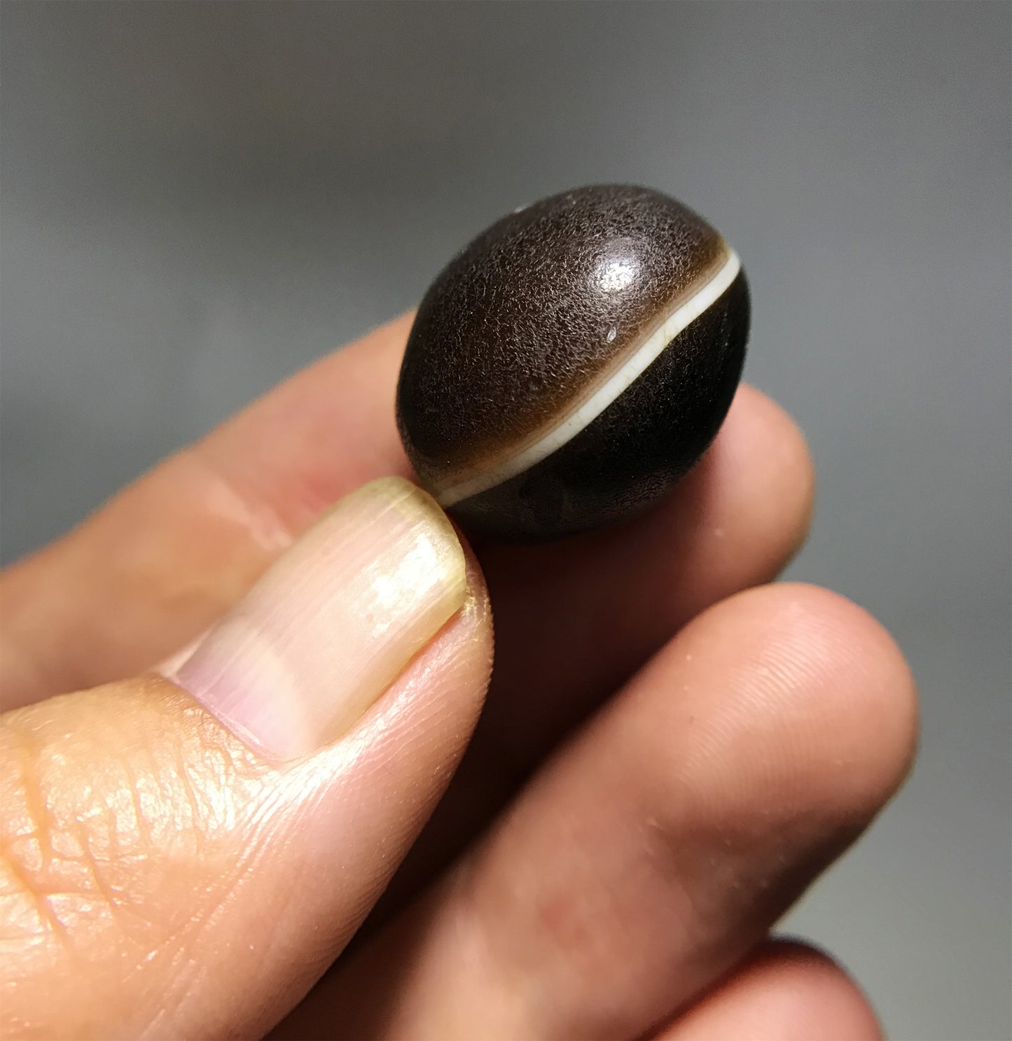 Real Tibetan Old Ancient Agate Medicine Dzi Bead Bracelet Himalaya Banded Amulet Genuine Old Antique Gzi Talisman Pendant