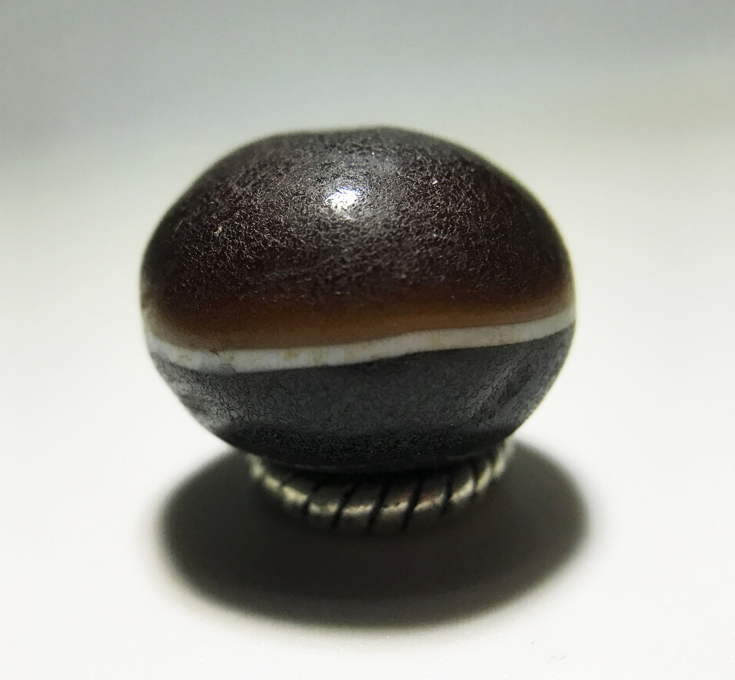 Real Tibetan Old Ancient Agate Medicine Dzi Bead Bracelet Himalaya Banded Amulet Genuine Old Antique Gzi Talisman Pendant