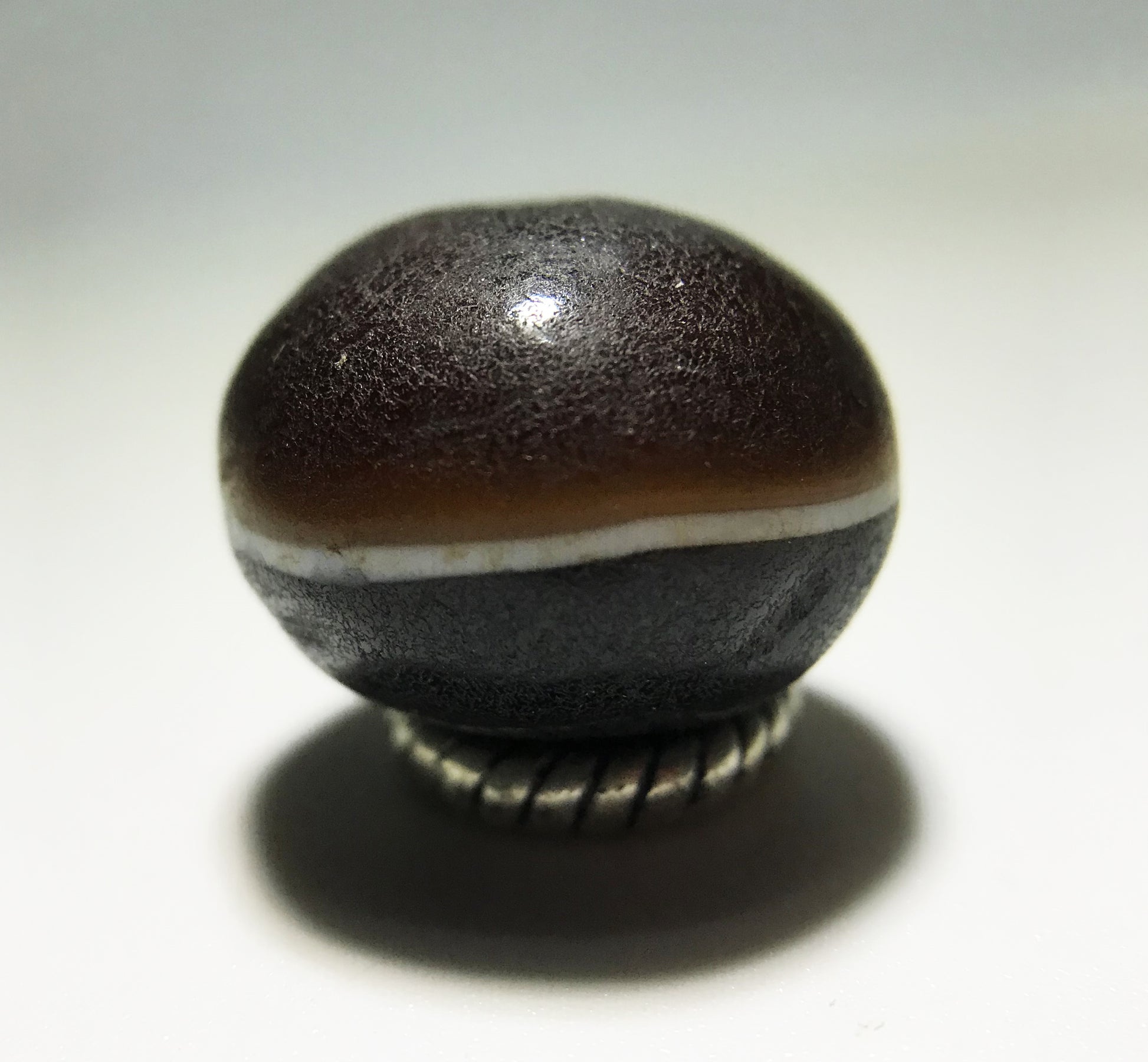 Real Tibetan Old Ancient Agate Medicine Dzi Bead Bracelet Himalaya Banded Amulet Genuine Old Antique Gzi Talisman Pendant