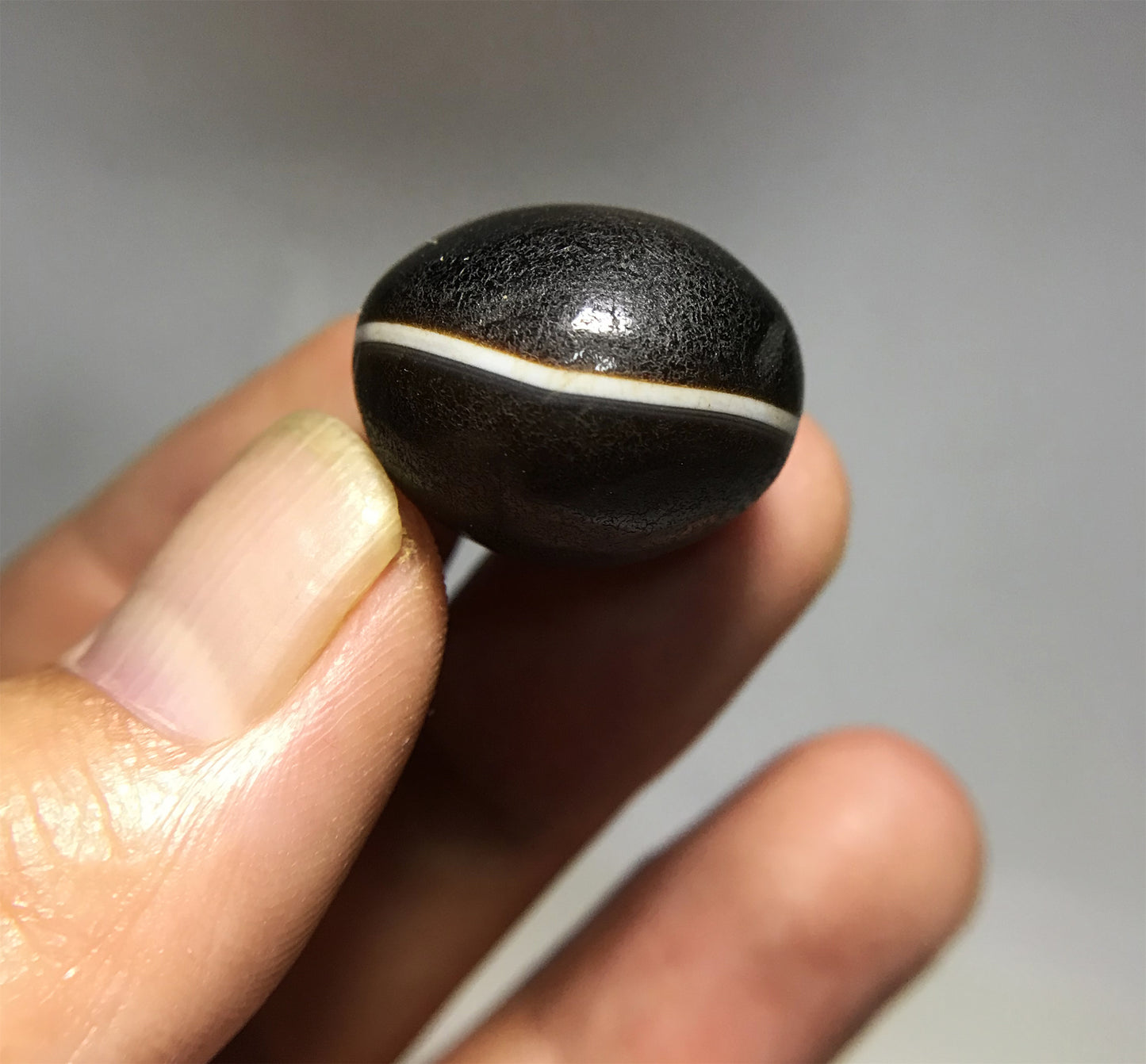 Real Tibetan Old Ancient Agate Medicine Dzi Bead Bracelet Himalaya Banded Amulet Genuine Old Antique Gzi Talisman Pendant