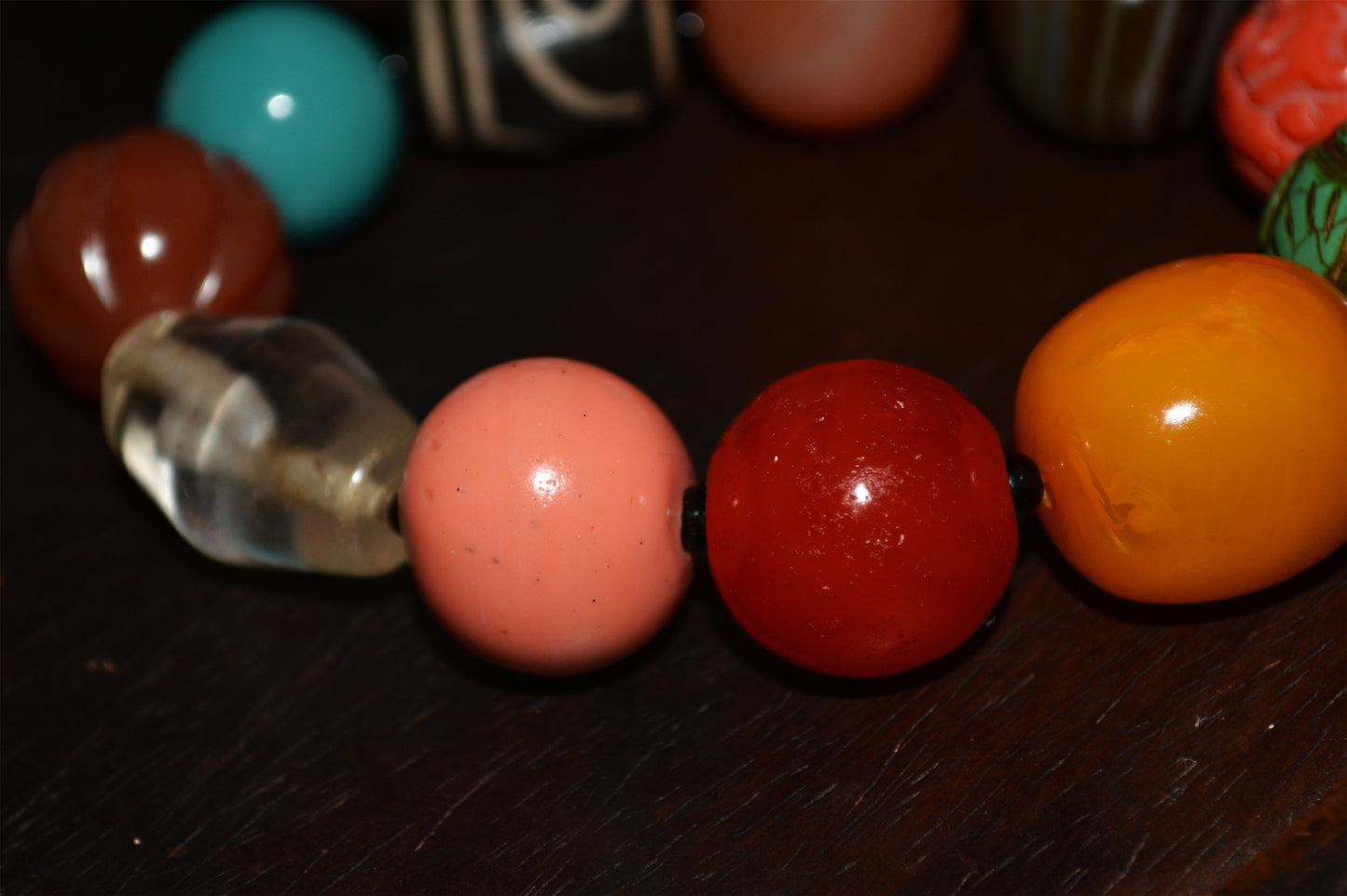 Real Tibetan Old Antique Red Coral Bracelet Turquoise Amber Mala Prayer Beads Crystal Pema Raka Nanhong Agate Two Eyes Dzi Bead